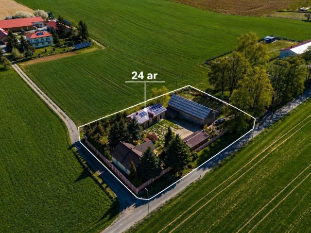 Siedlisko z potencjałem, 90 m², garaż, stodoła, ogród
