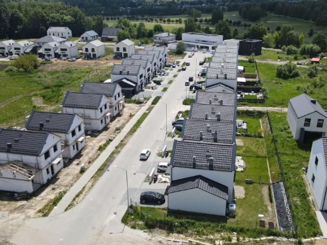 Nowy dom bliźniak 136 m² w Siemianowicach stan surowy