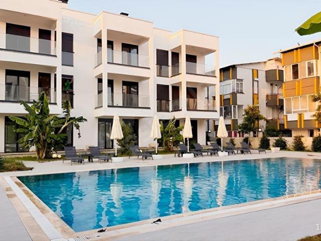 SIFIR 1+1 LÜKS EŞYALI DAİRE ARA KAT HAVUZLU SİTE İÇİNDE