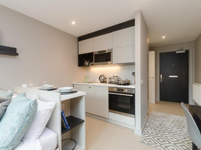 Silver Studio at Potterrow, 16 18. Studio to rent £1,712 pcm £395 pw