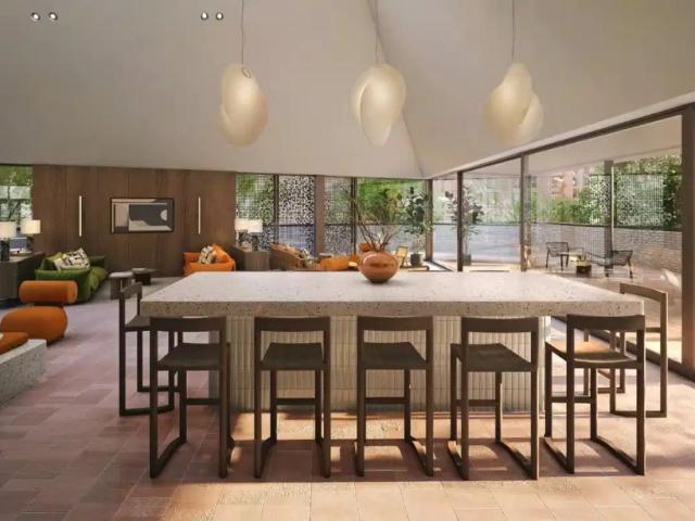 Silver Studio Courtyard View | Lower Level