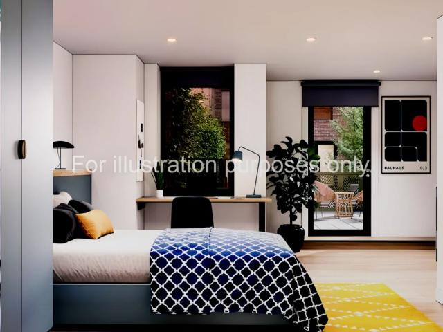 Silver Studio With Balcony