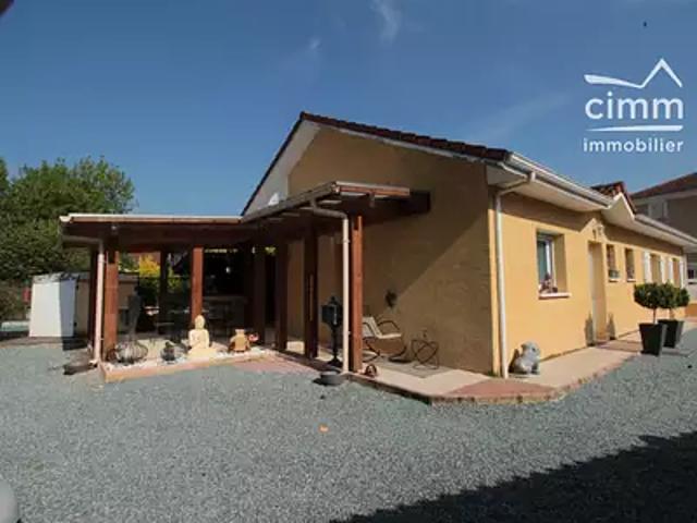 Sillans 38590 Achat / Vente maison 5 pièces t5 piscine