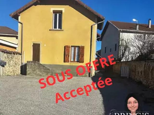 Sillans 38590 Achat / Vente maison 7 pièces t7