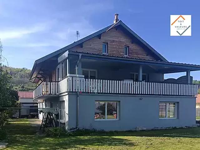 Sirod 39300 Achat / Vente maison 11 pièces t11 cave parking