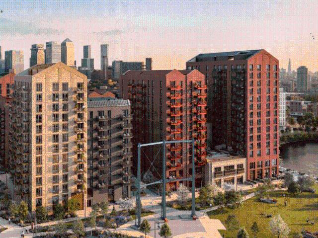 Sisal House, 1 Lily Way, E14 1 bed flat to rent £2,102 pcm £485 pw