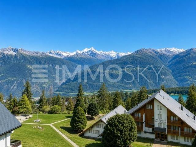Situation exceptionnelle sur les Hauts de Crans Déjà Réservé