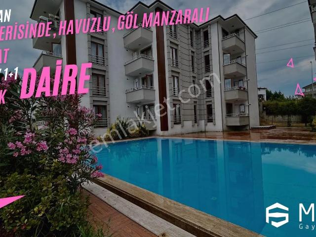 Site İçerisinde, Havuzlu, Arakat, Manzaralı, Eşyasız,1+1 Daire