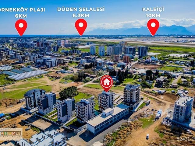 Site İçerisinde Havuzlu, Kapalı Otoparklı, İskanlı Satılık Moder