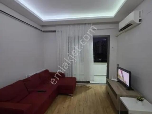 Site İçi Klimalı Ve Doğalgazlı Eşyalı Kiralık 1+1 Daire