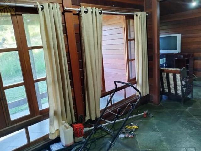 SÍTIO A VENDA EM SARAPUÍ, 46.000M2, ÓTIMA CASA DE MADEIRA COM 03 QUARTOS, ÁREA GOURMET, PISCINA, CAM