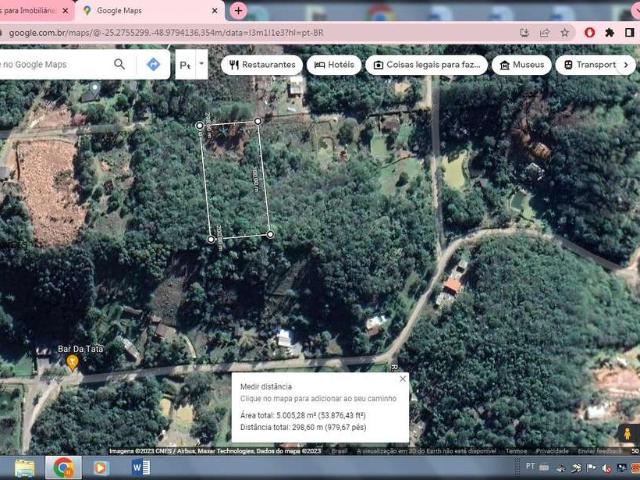 Sítio / Chácara para Venda em Bocaiúva do Sul/PR Cerne de Baixo