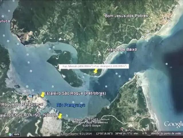 Sítio / Chácara para Venda em Saubara/BA Praia de Monte Cristo 1 Quartos