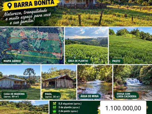 Sítio / Chácara para Venda em Pitanga/PR Barra Bonita