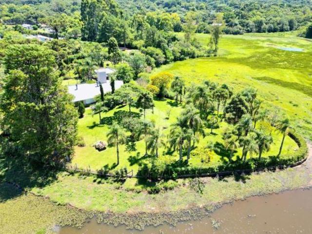 Sitio em Itaara beira lago