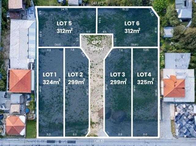 SIX PRIME LOTS WITH EXCEPTIONAL LOCATION