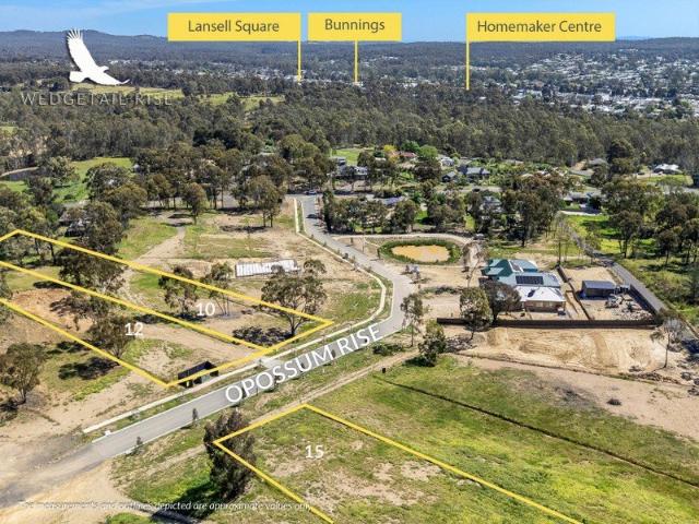 Sizable scenic lots in Boutique Estate the last few blocks remaining in Wedgetail Rise First Stage