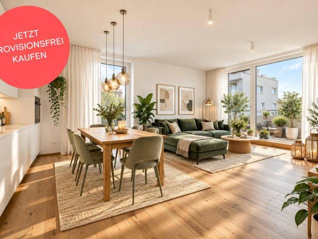 So genial: Provisionsfreie 3 Zimmer Dachgeschoßwohnung mit Süd Ost Westausrichtung | Schrankraum | Rundum Terrasse | Grünblick | Bezugsfertig