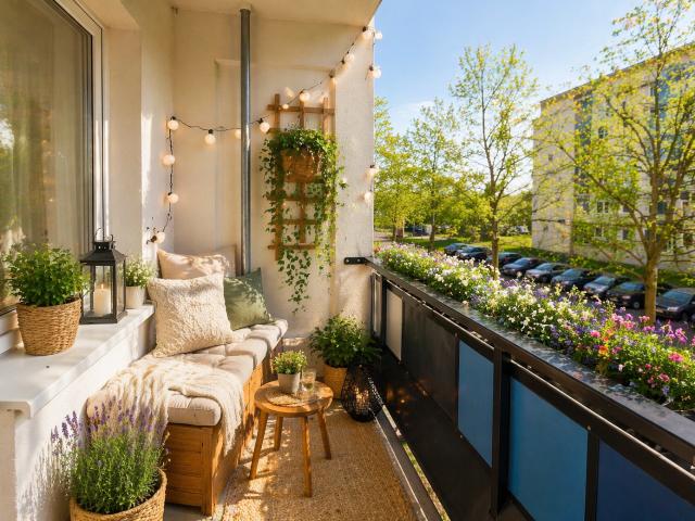 Sommer auf dem Balkon*3 Zimmer mit Wannenbad im 1.OG und der Kulki um die Ecke!