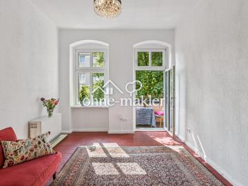 Sommer auf dem Balkon, 2 Zi. Altbauwohnung – von privat