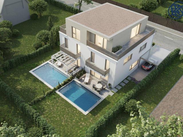 Sommer im eigenen Garten: Neubau Highlight mit Pool nahe Wien