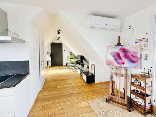 SOMMERAKTIONSPREIS! Tolle 2 Zimmerwohnung + Dachterrasse nahe der Alten Donau! Inkl. Einbauküche & Klimaanlage! U1 Alte Donau & Kagran!