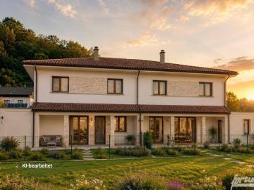 ☀️ SOMMERHIT mit Fernblick – Exklusive 5 Zimmer Doppelhaushälfte mit Garten