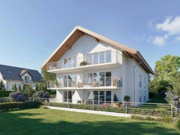 Sommet de luxe, vue sur les Alpes pour cet attique de 4,5 pièces