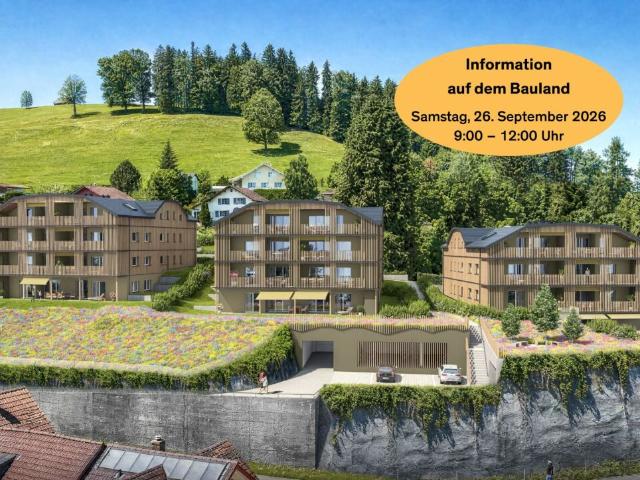 «Somnium» hochwertige Eigentumswohnungen mit unverbaubarer Alpsteinsicht