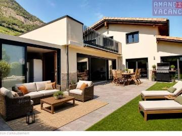 Sonderbare Villa? Saillon, Wallis