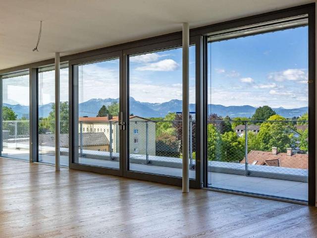 SONDERKONDITIONEN Penthauswohnung, 4 Zimmer, Dachgarten mit Blick über Rosenheim, HERDERGÄRTEN 1.5.2