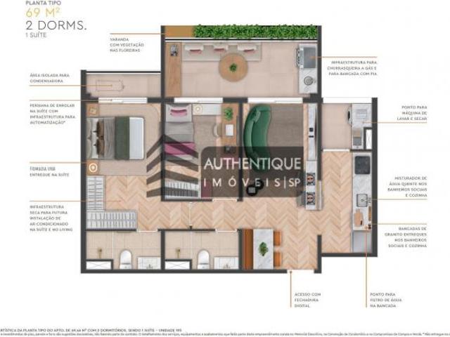SONETO CASEMIRO MIRANDOPOLIS Apartamento à venda no bairro Mirandópolis São Paulo/SP, Zona Sul