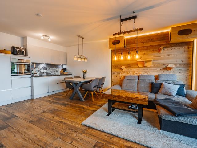 Sonne, Terrasse, Bergpanorama – moderne 2 Zimmer Wohnung
