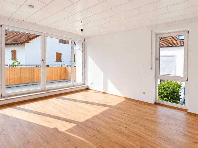 Sonne am Morgen. Raum für morgen. – 3 Zimmer in Graben