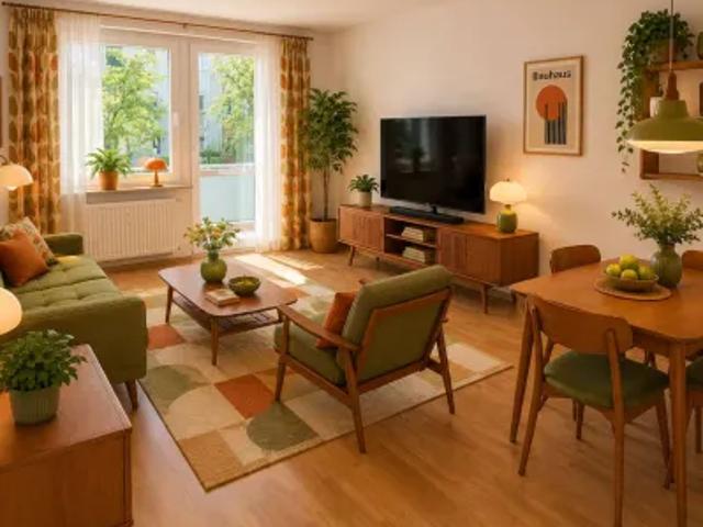 Sonne auf dem Balkon, Natur + Vogelkonzert vor der Tür! Gemütliche 2 Raum Wohnung zum Sofortbezug