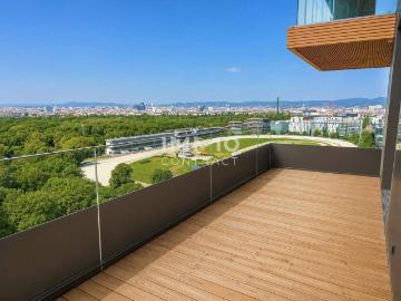 Sonne, Ausblick über den Prater & die ganze Stadt NEU & provisionsfrei