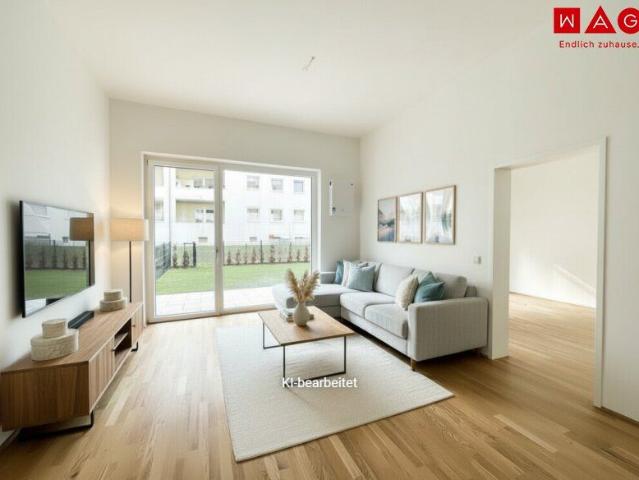 Sonne genießen im eigenem Garten exklusive 3 Zimmer Wohnung inklusive nachhaltigem Energiesystem