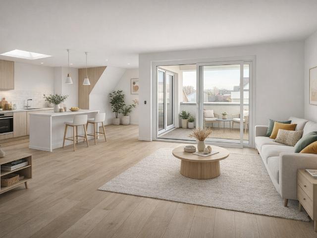 SONNENVERWÖHNT & STILVOLL – IHR NEUES ZUHAUSE IM DACHGESCHOSS