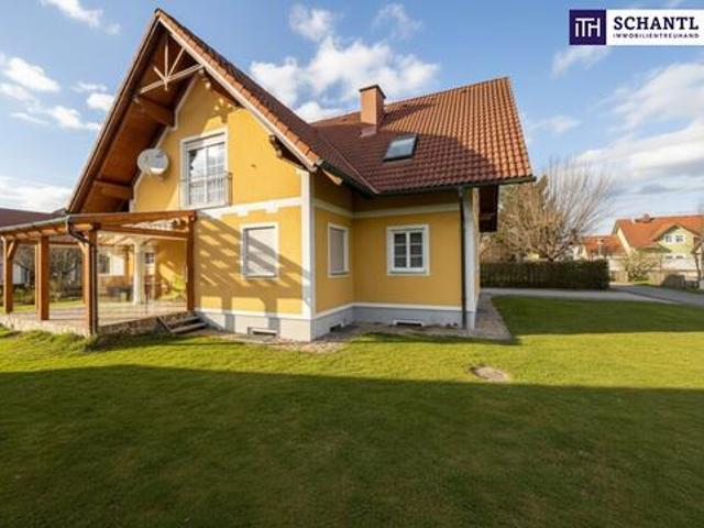 SONNENLAGE Neuwertiges ca. 160m2 großes Traumhaus mit idyllischem Garten + Terrasse, 2 Garagen & Top Ausstattung in Ruhelage