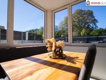 Sonnenstunden & Bergkulisse – Ihr barrierefreier Rückzugsort im Grünen! Lichtdurchflutete Erdgeschosswohnung mit großzügigem Grundriss
