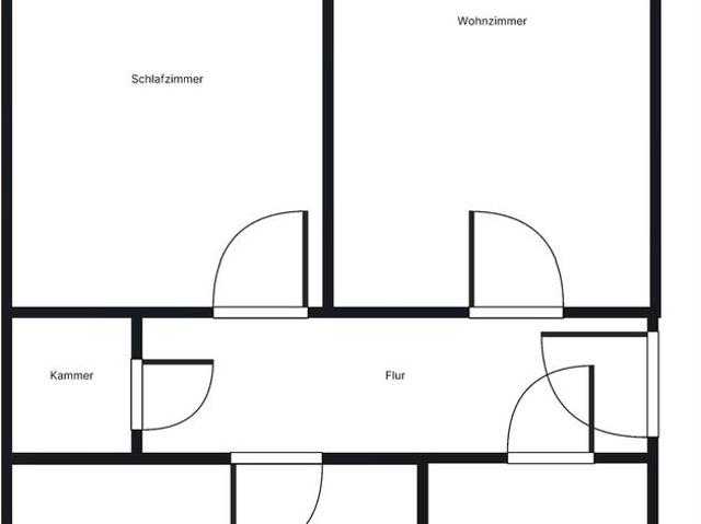 Sonnig und hell renovierte 2 Zimmer Wohnung