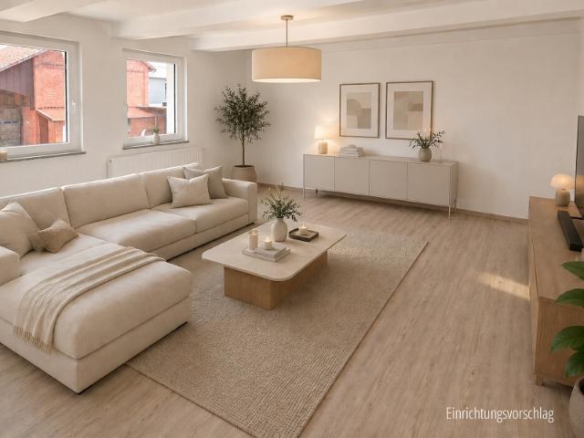 Sonnige Dreizimmerwohnung im Ortskern von Uetze