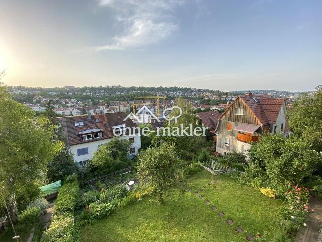 Sonnige Panorama Wohnung in Stuttgart West – Halbhöhenlage, zwei Balkone & viel Grün