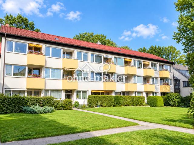 Sonnige und ruhig gelegene Zwei Zimmerwohnung mit Balkon