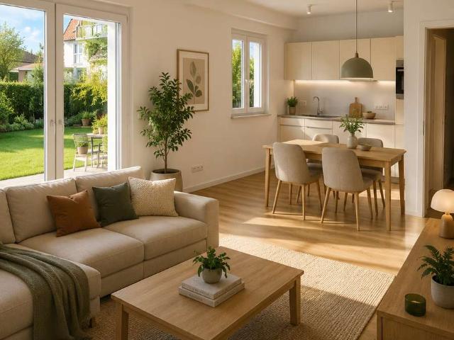 Sonnige und ruhige Neubauwohnung inkl. Einbauküche und PKW Stellplatz