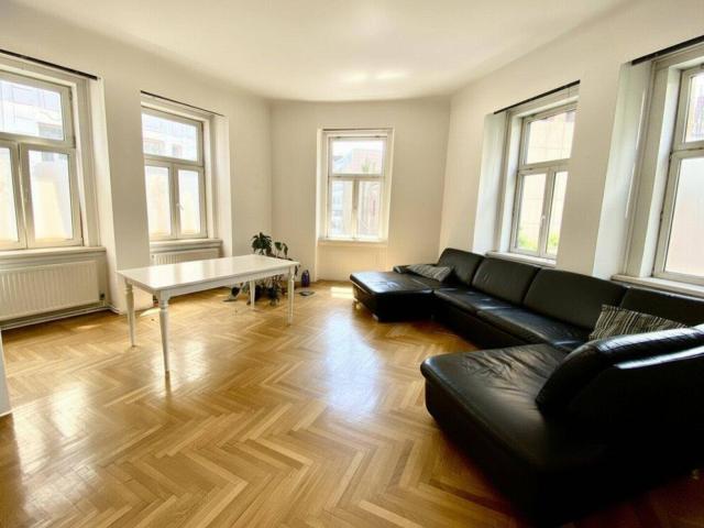 Sonnige und stilvolle Albauwohnung: Toplage Nähe Mariahilferstraße, 3 Zimmer + Küche, 2. Stock, U6 Westbahnhof, U3 Zieglergasse!