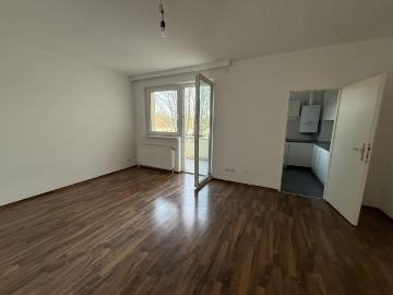 Sonnige 1 Zimmer Wohnung mit Loggia und Ausblick 5 min vor Wien