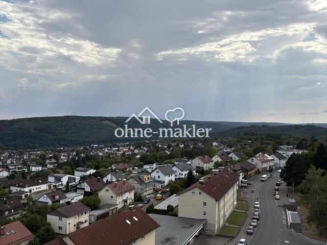 Sonnige 1 Zimmer Wohnung mit Panoramablick über Heidenheim zu verkaufen
