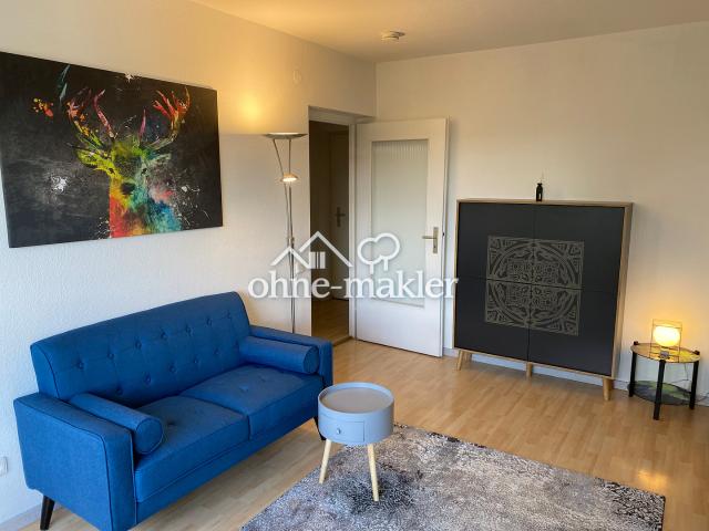 Sonnige, 1 Zimmerwohnung möbliert, mit Balkon 4.OG ohne Lift!