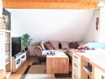 Sonnige 2 Zimmer Maisonette Wohnung im Herzen des Pinzgaus in Saalfelden, Kirchgasse, Ortszentrum  Toplage, schöner Ausblick!